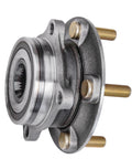 AWD Front Two Piece Wheel Bearing Hubs Kit For 2008 2015 Mitsubishi Lancer Replacement With 5 Lug Encoder ABS 4 Bolt Flange Rust Resistant Studs