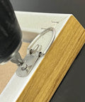Close-up of 100 Pack D Ring Picture Hangers With Screws For Hanging Frames Mirrors Clocks Paintings Ten Pound Load Support