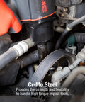 Mechanic using Beefy One Half Inch Drive Impact Socket Set, Extra Long Deep, Eight-Piece, SAE, Cr-Mo Alloy Steel on engine