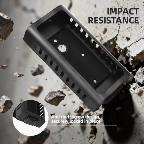 All Metal Anti Theft Ring Doorbell Mount Upgrade Kit With Adjustable Angle 45 To 135 Degrees in impact resistant test