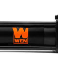 Workhorse 2500 PSI Tie Rod Hydraulic Cylinder With Two Inch Bore And Ten Inch Stroke For Heavy Duty Lifting And Pressing Projects Three Eighths Inch NPT Port Steel Welded Construction, side view