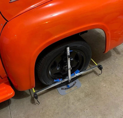 Slick Portable Wheel Alignment Kit For 13 To 18 Inch Tires DIY Four Wheel Setup Caster Camber Toe Gauge Auto Tools To Keep Your Ride Tight And Skip The Shop Line No Stress Pro Results At Home