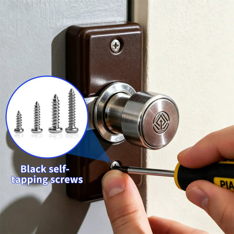 Must-Have All-In-One 1300 Pcs Wood Screws Kit With M2 M2.5 And M3 Self Tapping Phillips Pan Head Screws for DIY on door lock