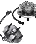 Beefed Up Front U Joint Axle Shafts And Wheel Bearing Hubs Kit For Jeep Wrangler 2007 2008 2009 2010 Dana 30 Axle With 4x4 ABS