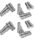 Aramox M12x1.5 Wheel Stud Conversion Kit With 32mm Shank Bolt Set For Audi S4 S5 S6 Featuring Black Zinc Plated Heat Treated Steel That Boasts Insane Rust Resistance And Perfect Fitment For Your Ride., M12x1.5 steel wheel studs with 32mm shank and hex socket ends