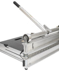 Heavy Duty 26 Inch Siding Shear For Vinyl Clapboard Cutters With Universal Mount Brackets Job Site Ready and aluminum body.