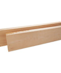 Heavy Duty Hard Maple Jaw Blanks For Custom Moxon Vise Build Kiln Dried FAS S2S, sized 1.875 x 6.5 by 25 and 31 inches.