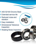 Bearing And Seal Kit For Samsung Washer Tub Replacement Fits DC97-15328L DC97-15328F with features and packaging shown