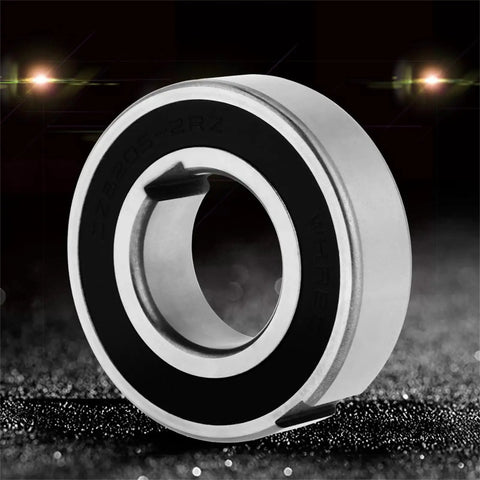 Beefed Up Heavy Duty Sprag Clutch One Way Bearing With Dual Keyway Freewheel 25x52x15mm CSK25PP, steel housing close-up