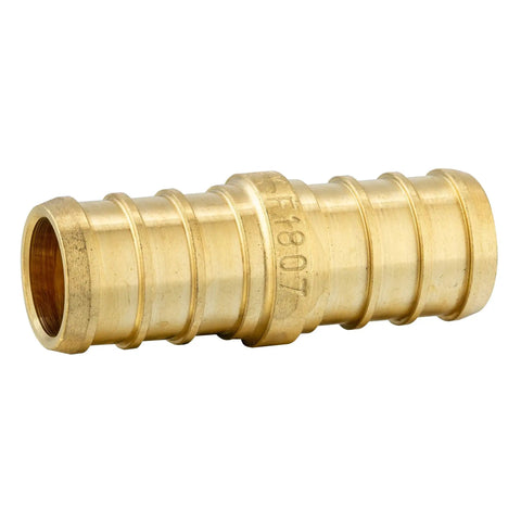 Pack Of 30 Three Quarter Inch PEX Brass Crimp Barb Fittings Set Tee Elbow And Coupling For Potable Water ASTM F1807 DZR Brass Corrosion Resistant