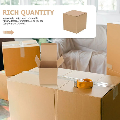 Six Pack Kraft Paper Shipping Boxes For Small Biz Packaging Supplies Sturdy Corrugated Boxes With Enhanced Rigidity For Sample Shipments And Moving Ideal Cardboard Mailers And Packaging Solutions, open kraft shipping box on taped cartons