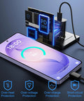 Small But Mighty 25W USB C Wall Charger Fast Charge Kit with 10ft Type C Cable Two Pack for Galaxy S26 Ultra and other devices
