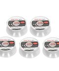 5Pcs Pro Grade Desoldering Braid Solder Wick Premium Red Copper For Electronics Repair PCB Motherboard Phone Board 1.5 Meter Each 1.5mm Width Soldering Essentials