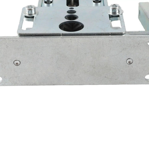 Heavy Duty Drill Powered Wire Stripper Rock Solid Adjustable Electric Cable Stripping Tool close-up shot of metal base with holes.