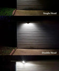 LED Security Flood Light 10W Single Head Motion Activated With Photocell Sensor IP65 lighting garage at night in three configurations