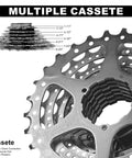 Beefy 8 Speed Bike Cassette 11 To 28 Tooth Range For Mountain Folding And Commuter Bikes Durable Steel Construction