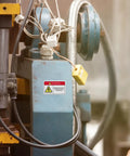 PVC Mechanical Safety Warning Stickers Set 10pcs High Visibility Danger Decals For Machinery Equipment Prevent Accidents