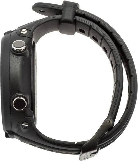 Side view of Nepto Freediving Watch Computer With Ultra Compact 48mm Case And 35mm High Contrast Display Taravana Protection