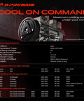 Heavy Duty AC Compressor With Clutch And Precharged PAG46 Oil Fits Jeep Grand Cherokee Chrysler 300 Dodge Durango 3.6L V6 specification sheet.