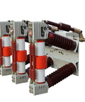Top Shelf High Voltage Indoor AC Vacuum Circuit Breaker Capable Of Handling Massive Power Transfers And Delivering Round The Clock Reliability For Any Industrial Setup - triple unit design