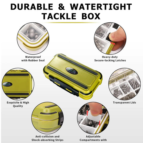 box fishing accessories Plano Sidekick Tackle This tackle box with tackle has dividers inside All In One Fishing Accessories