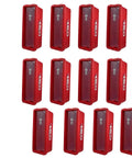 Rock Solid Red Fire Extinguisher Cabinet For 5 Lb Boxes outdoor wall-mounted storage units in compact red durable material.