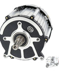Heavy Duty Brushless Dc Motor For Electric Trike 60V 1800W, close-up view showing copper core and mounting details.