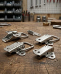 Stainless Steel Draw Latches 4 Pack, 304 Butterfly Buckle Clips For Flight Cases, Tool Boxes, Cabinets, And Guitar Gear
