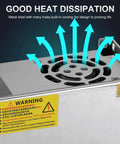 Universal 12V 83A 1000W Switch Mode Power Supply Converter with built-in cooling fan for effective heat dissipation