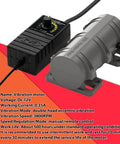 12V DC Vibration Motor 3800 RPM Mini Rotary Vibe For Electric Massage Beds And Chairs With Adjustable Speed And 110V Power Adapter
