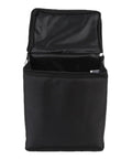 Open Rugged Camping Fuel Cylinder Carrier Bag For Gas Tanks And Gear, Waterproof Oxford Cloth with spacious interior, black