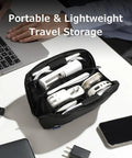 Waterproof Travel Tech Pouch Electronics Organizer Cable Case For Chargers Cables USB Drives Earbuds And Small Gadgets
