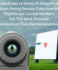 FlightScope X3C Carbon Golf Launch Monitor with i4 Rangefinder and Full Radar Tracking from Tee to Green