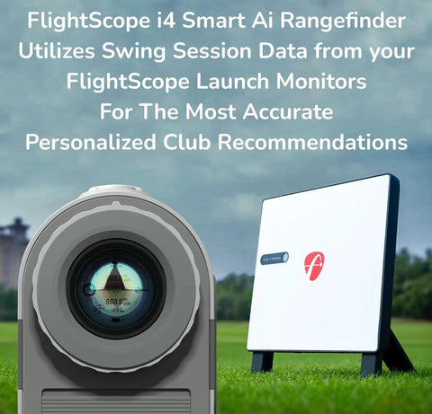 FlightScope X3C Carbon Golf Launch Monitor with i4 Rangefinder and Full Radar Tracking from Tee to Green