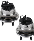 513214 Front Wheel Hub Assembly Pair Fits Chevy Malibu 04-12 Cobalt HHR 08-10 Pontiac G6 05-10 Saturn Aura 07-09 Bolt On With ABS 5 Lug
