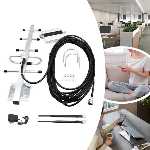 Boost Your Mobile Signal Quick With This Gsm 900Mhz Phone Repeater That Kills Dead Zones And Blankets Up To Two Thousand One Hundred Fifty Square Feet With Rock Solid Reception For Smooth Calls And Zero Lag Streaming At Home Or Office
