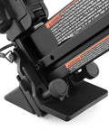 Close-up of 4 In 1 Pneumatic 18 Gauge Flooring Stapler Nailer For Hardwood Engineered And Solid with depth adjustment knobs.