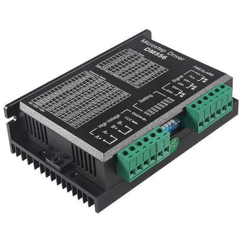 Four Pack CNC Digital Stepper Driver DM556 Controller for NEMA 23 24 34 Motors, 20 To 50 V DC, Max 5.6 A, two-phase motor driver