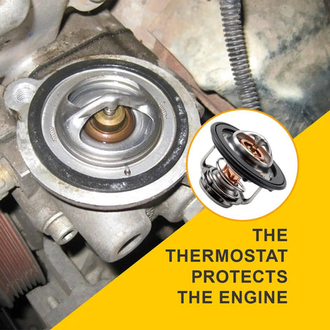 High Performance Engine Coolant Thermostat For Honda Crv Civic Crz Replaces Oem 19301 Paa 306 Rna 315 installed in engine