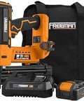 20V Cordless 18 Gauge Brad Nailer Kit with Battery Charger Bag and 500 Nails for Construction and DIY Pros set