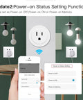 Smart WiFi Dimmer Plug With 2.4 GHz Connectivity, Remote Control For Dimmable CFL LED And Incandescent Lights display