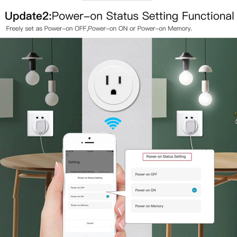 Smart WiFi Dimmer Plug With 2.4 GHz Connectivity, Remote Control For Dimmable CFL LED And Incandescent Lights display