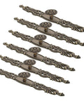 Vintage Style Cabinet Handles 6 Pack Zinc Alloy Drawer Pulls for Kitchen Wardrobe Dresser Doors Retro Hardware Dope Vibe