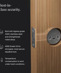 Side view of Turn Your Deadbolt Into A Smart Lock Without Replacing Keys Or Hardware With Matter Over Thread And Apple Home Key