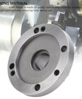 Heavy Duty Collet Fixture 3.94 Inch Dia For Carbon Steel Lathe Mill Router Quick SwapChuck Upgrade Part showing strong carbon steel material.