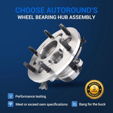 Front Right Wheel Bearing And Hub Assembly 515107 Plug And Play Direct Fit For Chevy Colorado 2004 2008 GMC Canyon 2006 2008 Isuzu