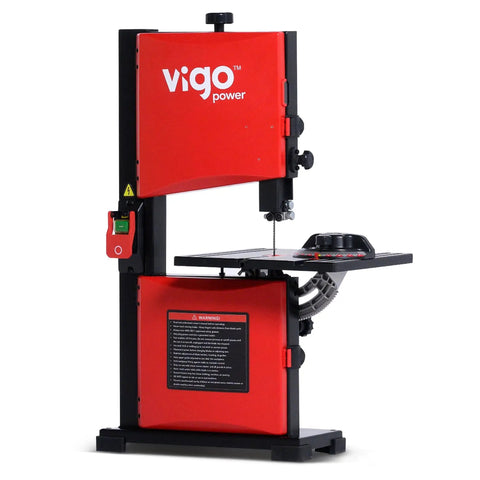 Powerful 9 Inch Portable Bandsaw for Woodworking With Dual Speed 1700/2500 FPM, 2.8A 120V Quiet Induction Motor, 9 Inch Cutting Width