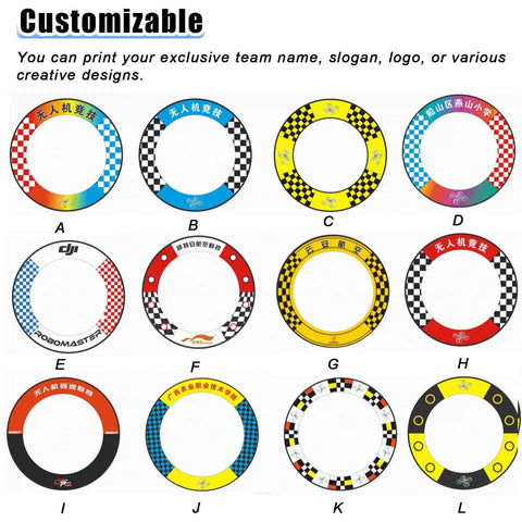 Customizable Portable Outdoor Drone Racing Hoop Kit For Backyard Obstacle Courses, height adjustable rings designs.