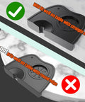 Espresso Tamper Mat For Home Barista Setup, Food Safe Silicone Coffee Tamp Pad With Anti Slip Surface on straight edge table