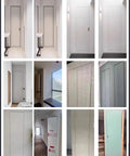 Various No Sweat Hidden Inspection Doors, Slick Flush Access Panel For Drywall Ceilings And Attics in different settings.